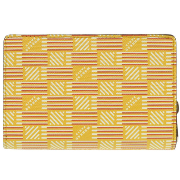 Like new Moreau Paris leather yellow bifold wallet, 1178 MOREAU PARIS - Picture 3 of 9